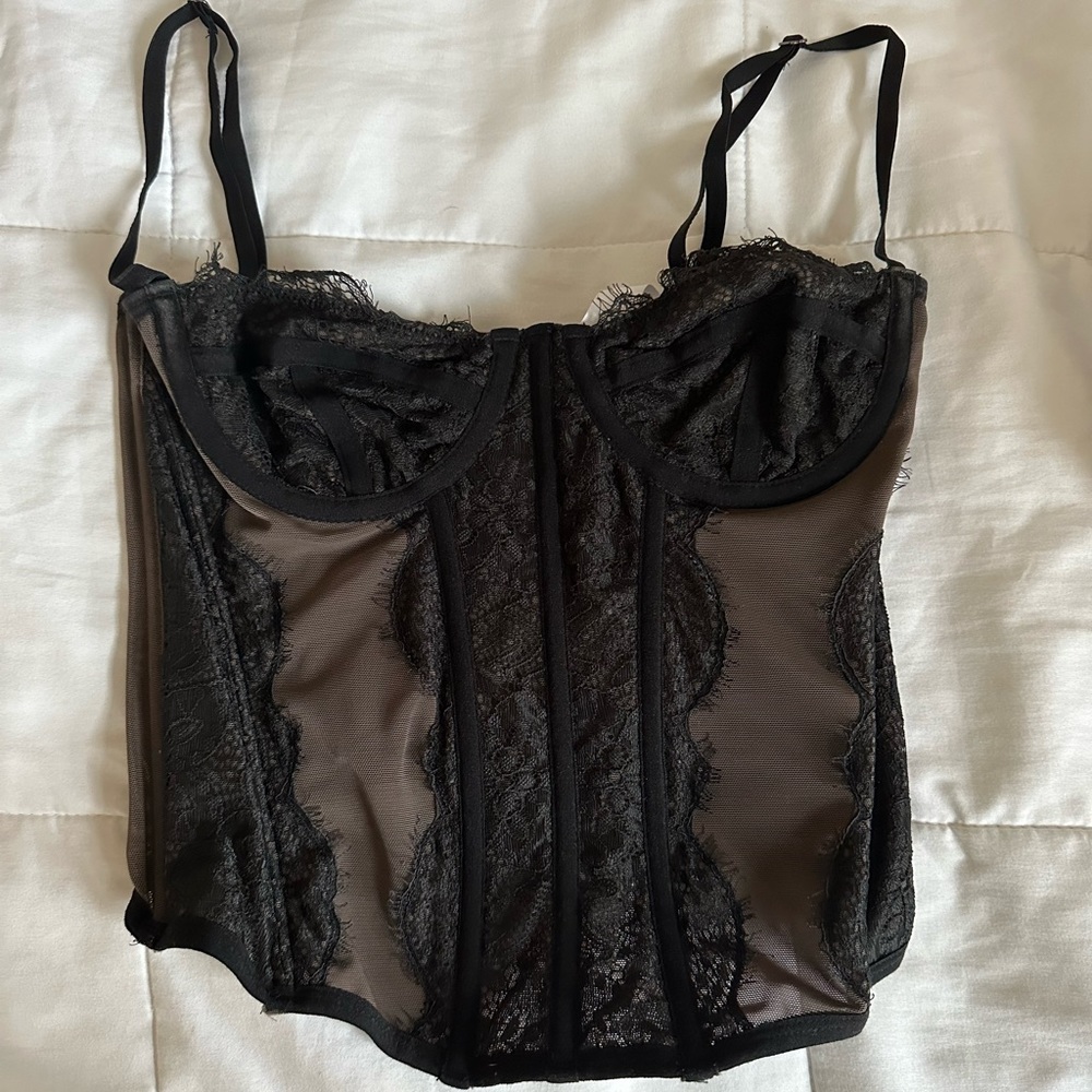 Urban Outfitter Out from Under Modern Love Corset Top